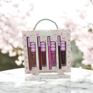 BlackFriday Deal-Badgley Mischka 8- Lip Gloss,Stud earrings,keychain- Bundle